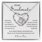 My Soulmate | You mean so much to me - Love Knot Necklace