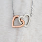 My Wife | You are amazing - Interlocking Hearts necklace