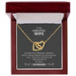 My Wife | You are amazing - Interlocking Hearts necklace