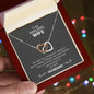 My Wife | You are amazing - Interlocking Hearts necklace