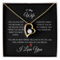 To My Wife- Forever Love Necklace