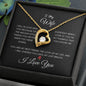 To My Wife- Forever Love Necklace