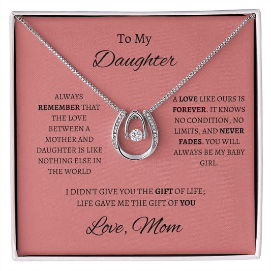 Daughter- Lucky in Love Necklace